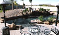Cayman Free Form Pool/Spa w/Natural Boulder Water Feature